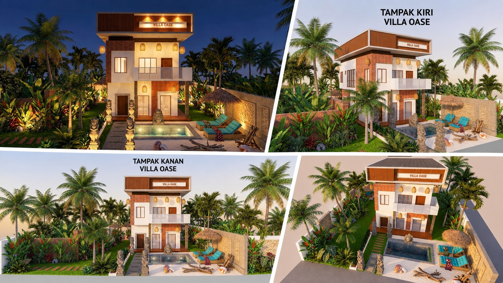 Unjuk Kreativitas di Kancah Nasional, Siswa DPIB Rancang Desain "Villa Oase" untuk Beasiswa Balitecture