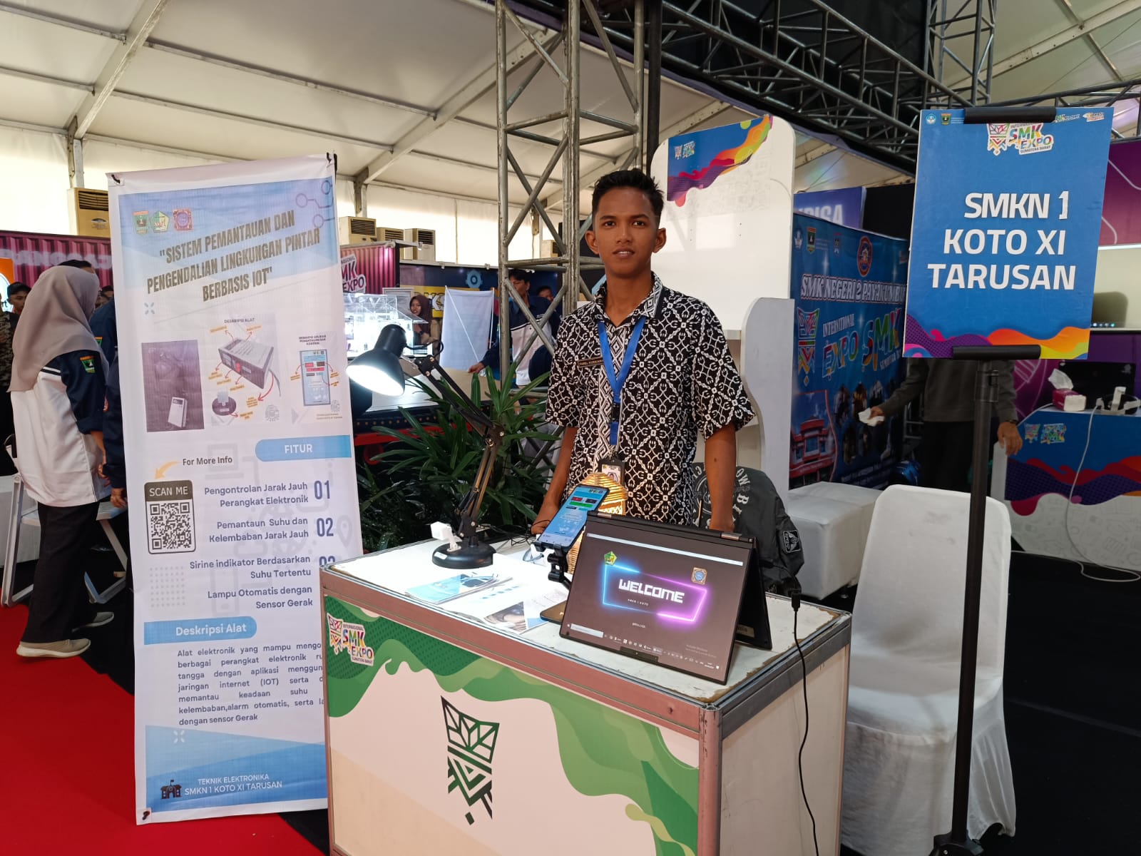 SMKN 1 Koto XI Tarusan Raih Juara 3 di Inovasi Digital Expo 2024 Berkat Karya IoT Ciptaan Siswa Teknik Elektronika Industri Tingkat Provinsi Sumatera Barat